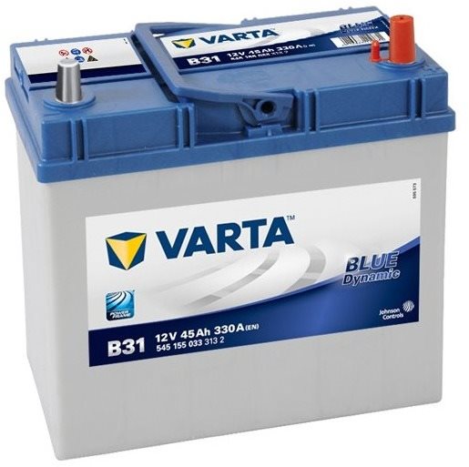 VARTA BLUE Dynamic 45Ah, 12V, B31 - UAMK instalace do vozu