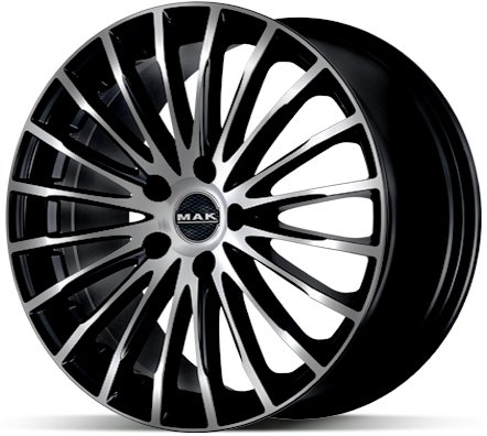 MAK Fatale Black 7,5x17, 5x112, ET30
