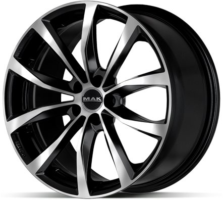 MAK Wolf Black 7,5x17, 5x110, ET40