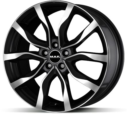 MAK Highlands Black 9x21, 5x114, ET40
