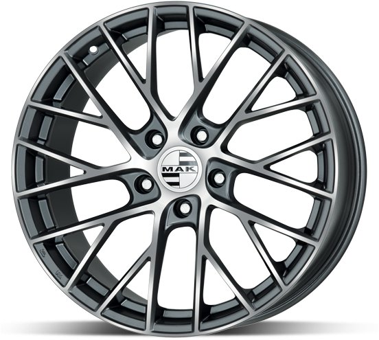 MAK Monaco GunMetal 11x19, 5x130, ET65