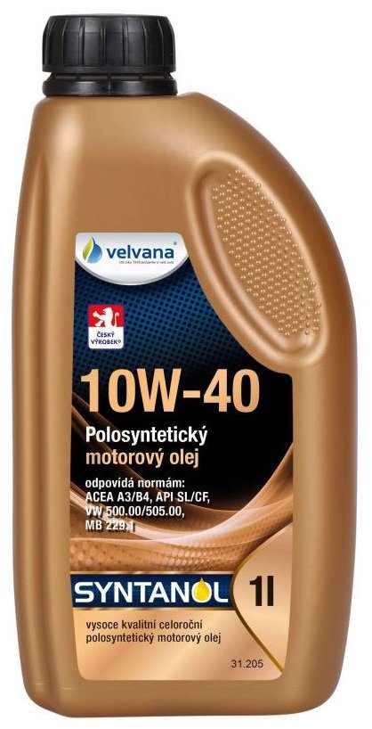 VELVANA Syntanol 10W-40, 1l