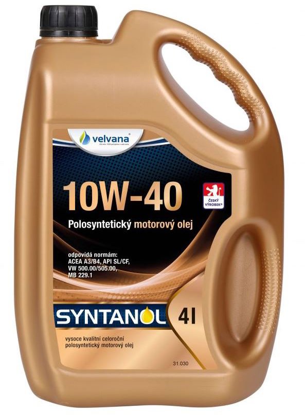 VELVANA Syntanol 10W-40, 4l