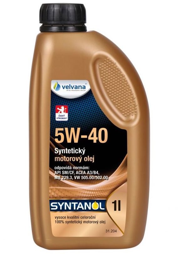 VELVANA Syntanol 5W-40 505.00, 1l