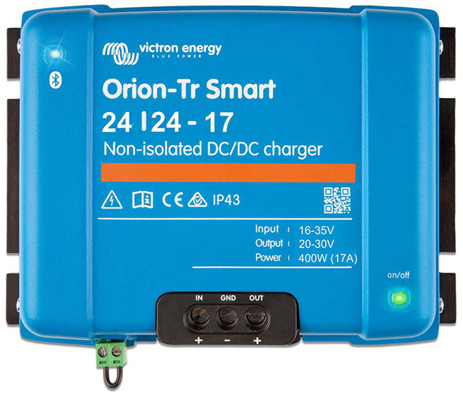 Victron Energy nabíječka DC-DC Orion-Tr Smart 24/24-17A (400W), neizolovaná