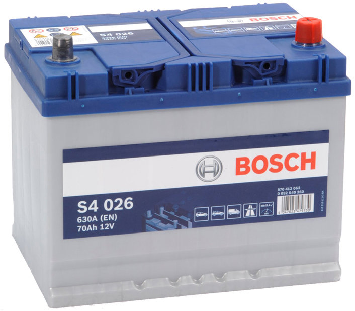 BOSCH S4 026, 70Ah, 12V
