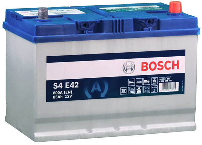 BOSCH S4 E42, 85Ah, 12V, EFB