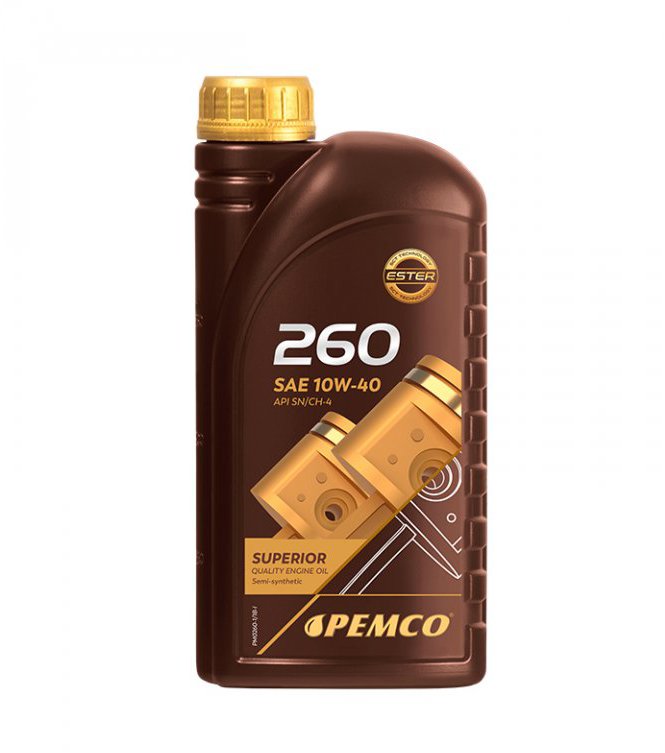 PEMCO 260 10W-40 A3/B4, 1l