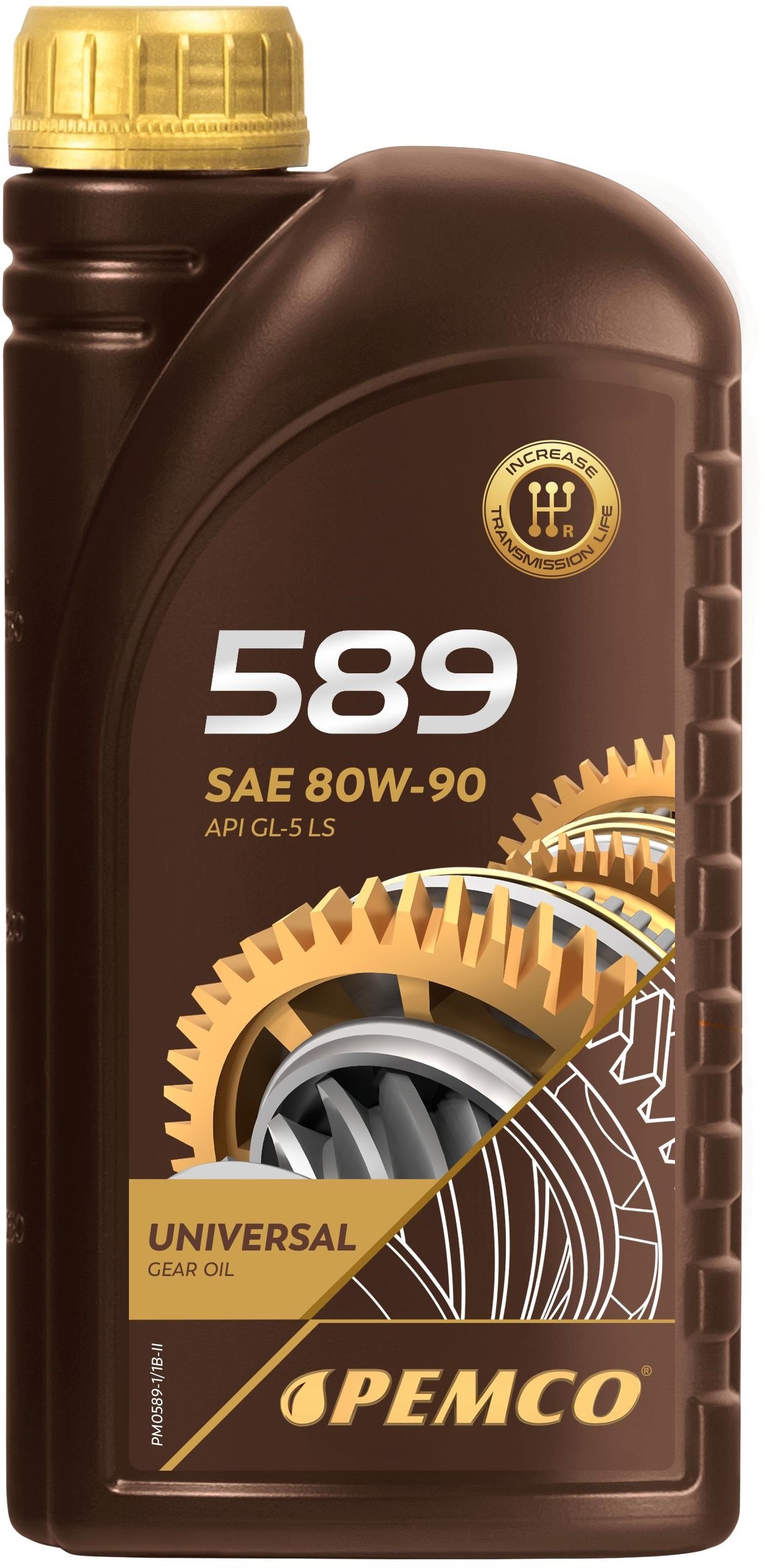 PEMCO 589 80W-90 GL-4/5 LS, 1l