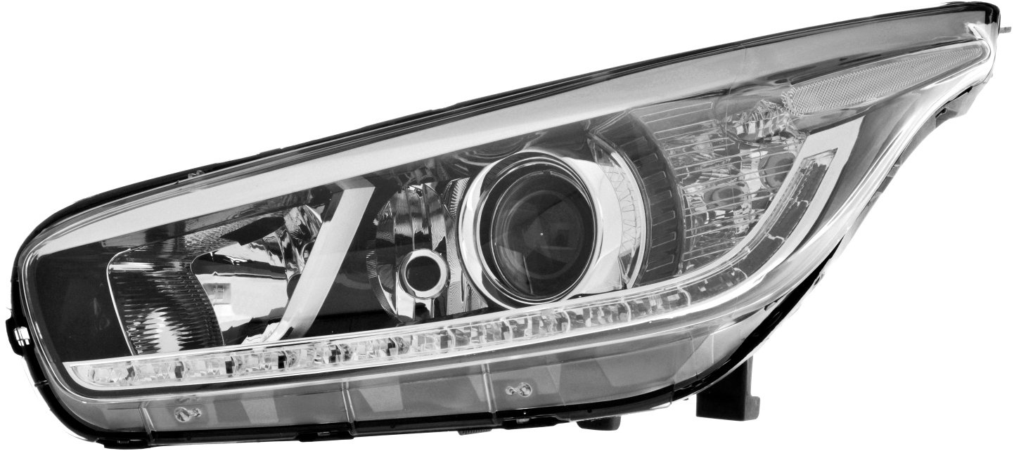 ACI Kia Cee'd 10/12-15 přední světlo H7+H7+H7+LED el. ovládané s motorkem  L