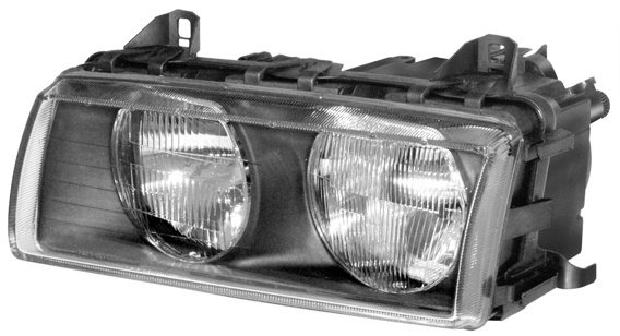 ACI BMW 3, 94- přední světlo H7+H7  L