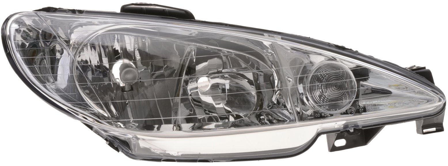 ACI PEUGEOT 206 12/05- přední světlo H7+H1 s blikačem  P