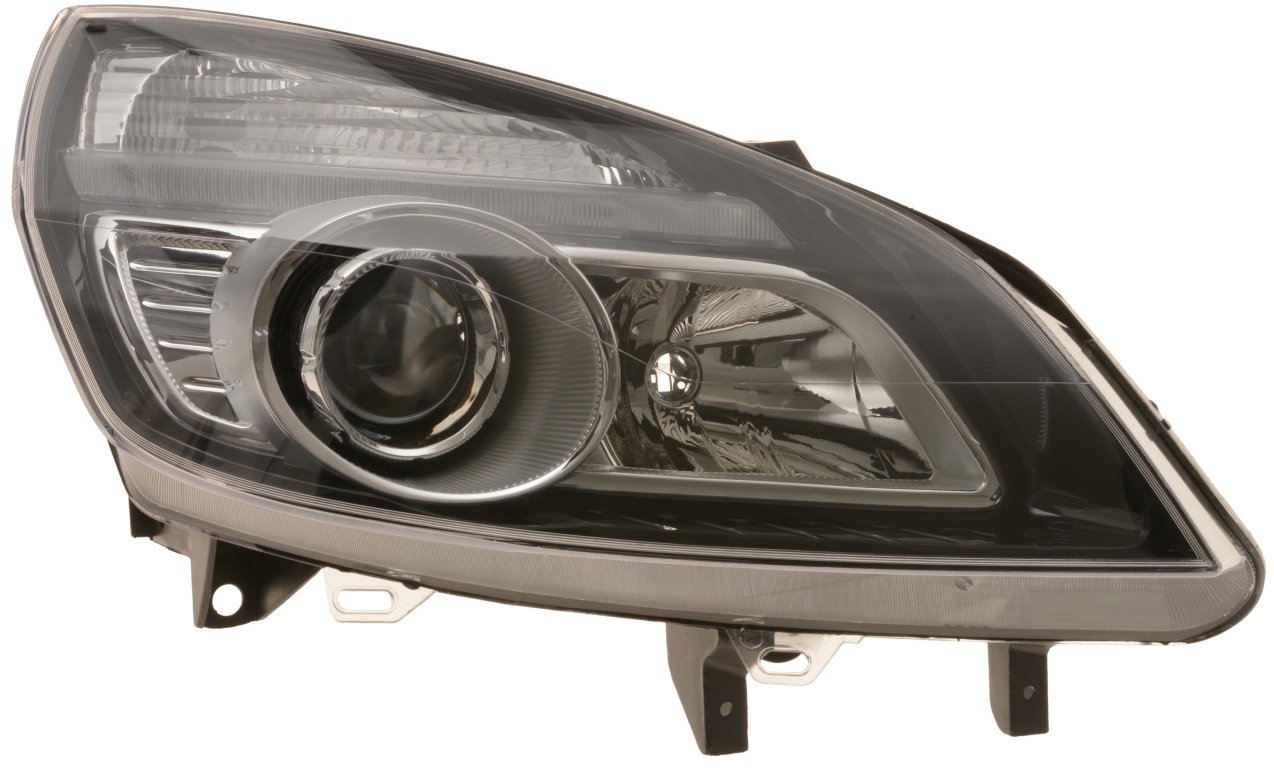 ACI RENAULT Scenic 06-09 přední světlo H7+H1 černé   P
