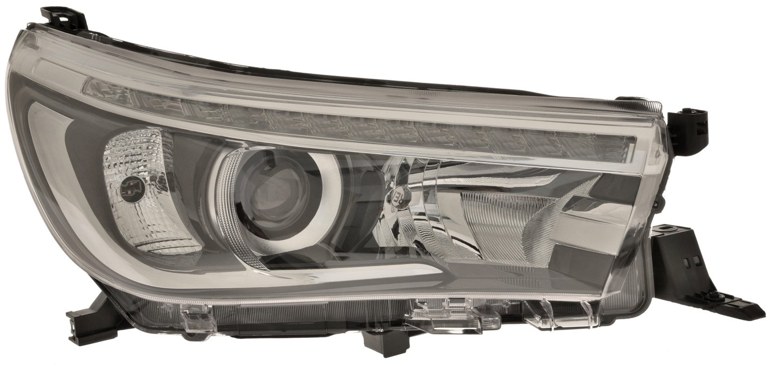 ACI TOYOTA Hilux 16- přední světlo HB3+LED  černé P