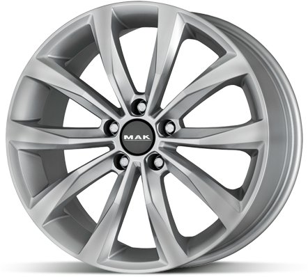 MAK Wolf Silver 8x19 5x110 ET30