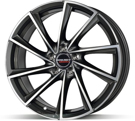 Borbet VTX Graphite 8x18 5x112 ET44