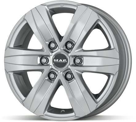 MAK Stone 6 Silver 8x18 6x139 ET50