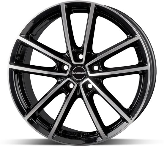 Borbet W Black 7x17 5x112 ET44