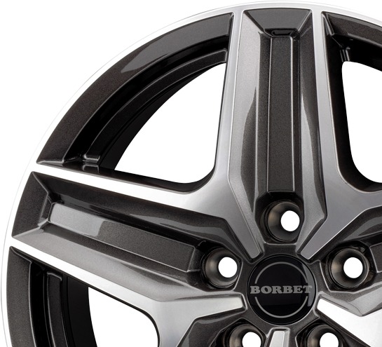 Borbet CWZ Anthracite 7,5x18 5x112 ET48