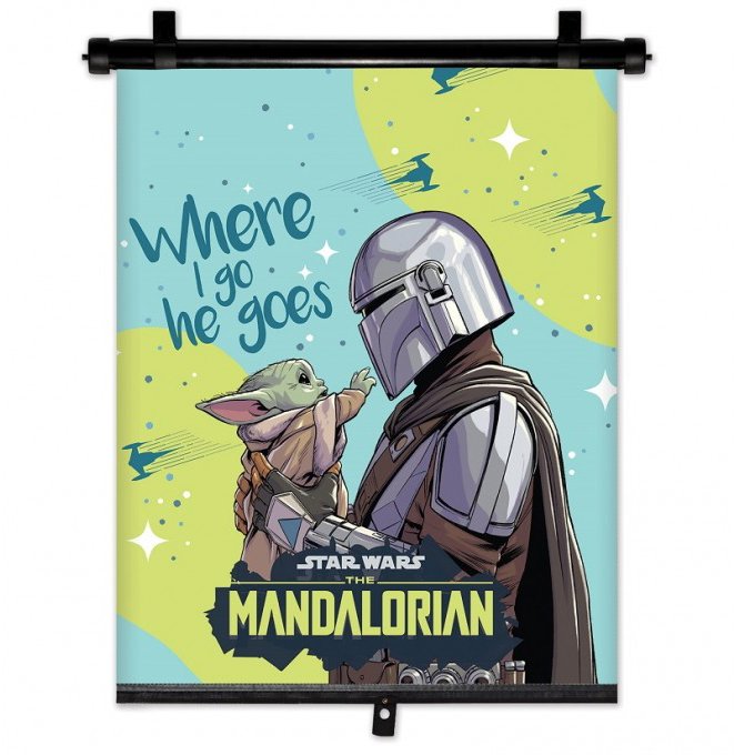Disney Sluneční clona roletka Mandalorian