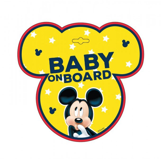 Disney Mickey - na přísavku na zadní okno