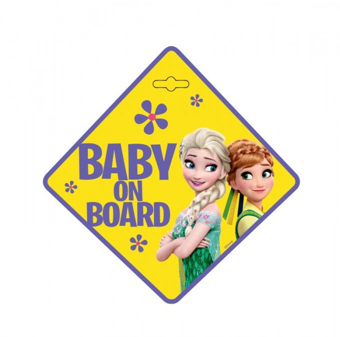 Disney Frozen - na přísavku na zadní okno