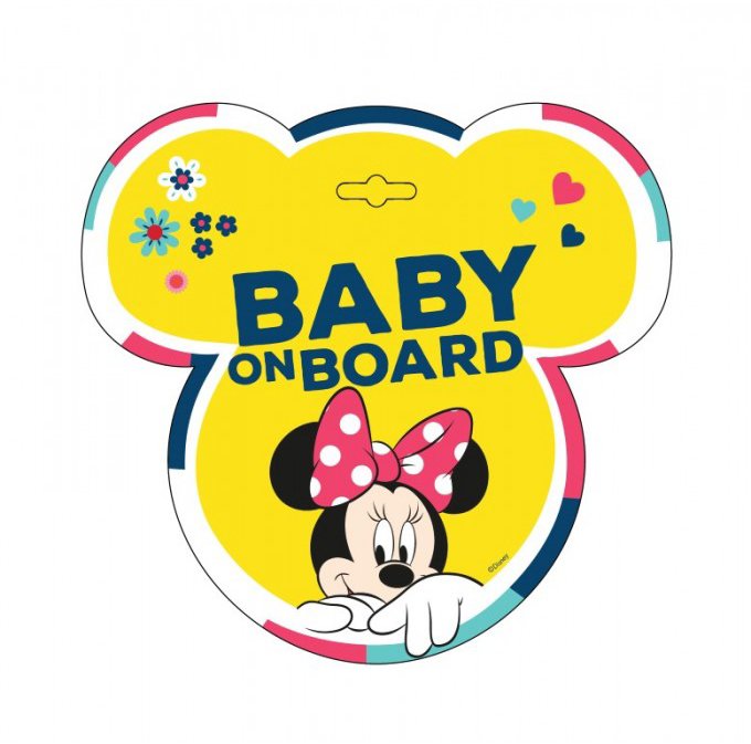 Disney Minnie - na přísavku na zadní okno
