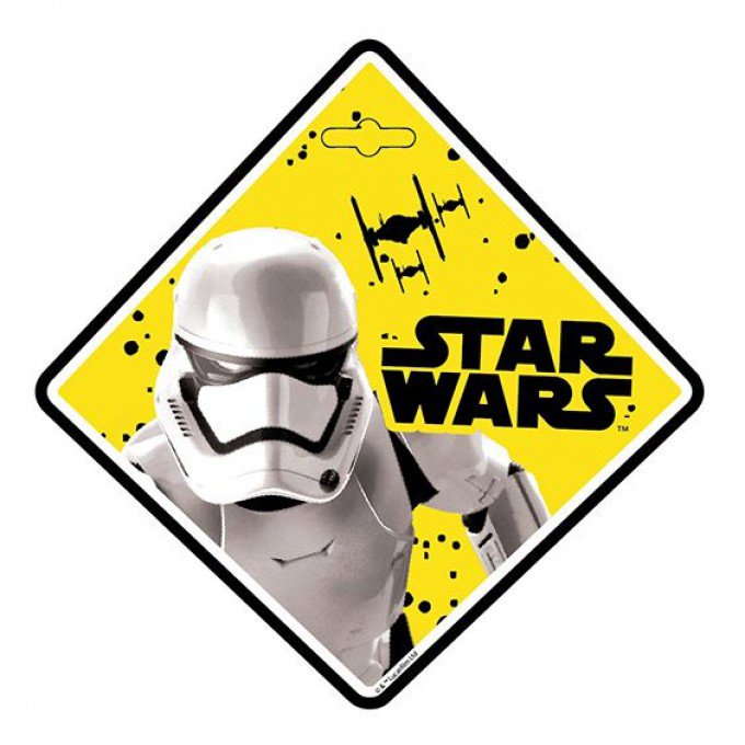 Disney Star Wars - na přísavku na zadní okno