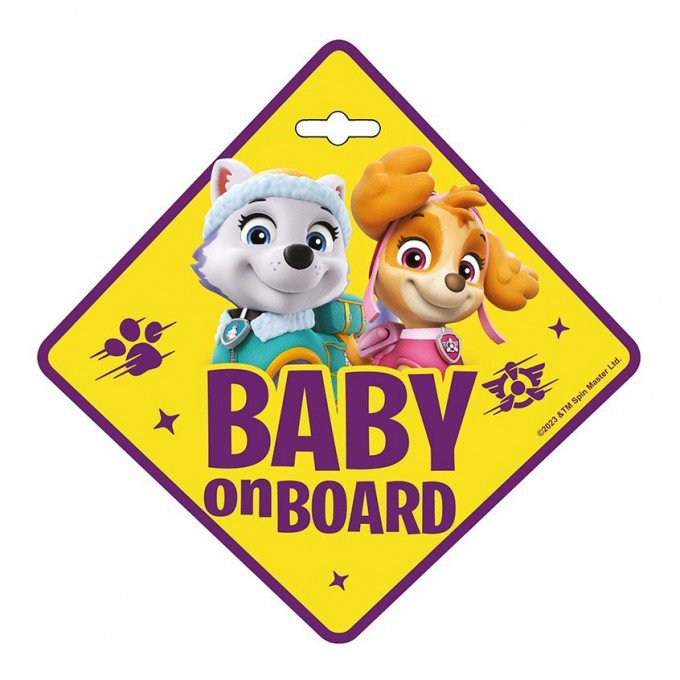 Disney Tlapková patrola girls - na přísavku na zadní okno