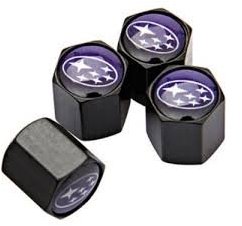 MJakes krytky ventilků hranaté černé pro vozy SUBARU