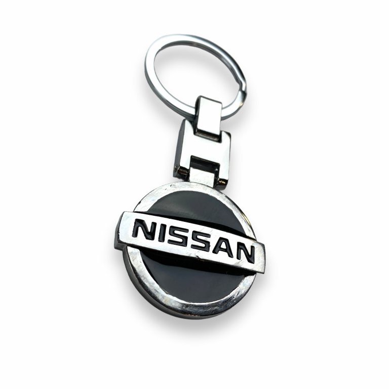 Mjakes kulatá klíčenka přívěsek pro vozy NISSAN