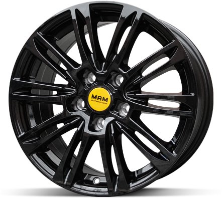 MAM A4 FullBlack 7,5x17 5x100 ET37
