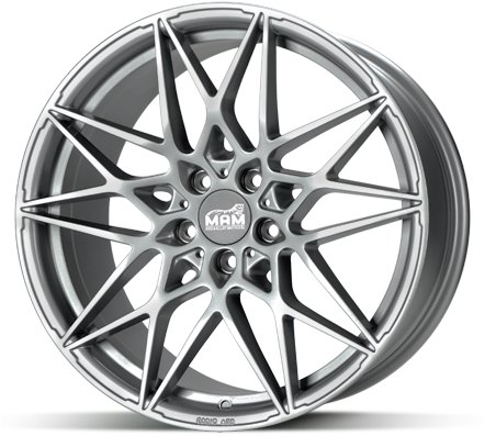 MAM B2 Silver 8,5x19 5x120 ET35