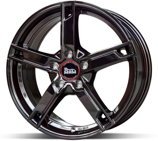 MAM W4 FullBlack 7x17 5x112 ET38