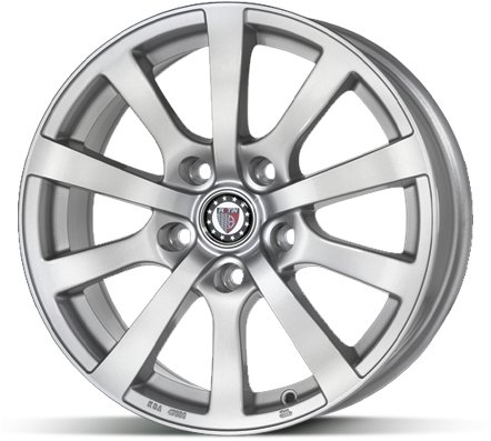 Platin P58 Silber 6,5x15 5x112 ET44