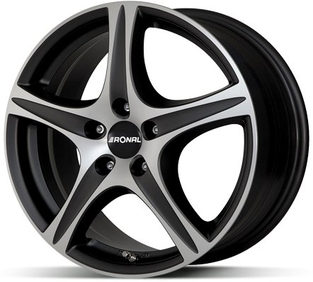 Ronal R56 Black 7,5x19 5x114 ET35