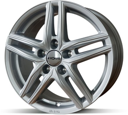 Ronal R65 Silver 7x18 4x108 ET32