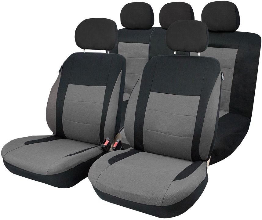 CAPPA Autopotahy Perfetto SL Škoda Octavia III, černé/šedé