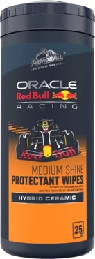 Armor All RED BULL Protectant Wipes, ubrousky na ochranu plastů střední lesk 25 ks