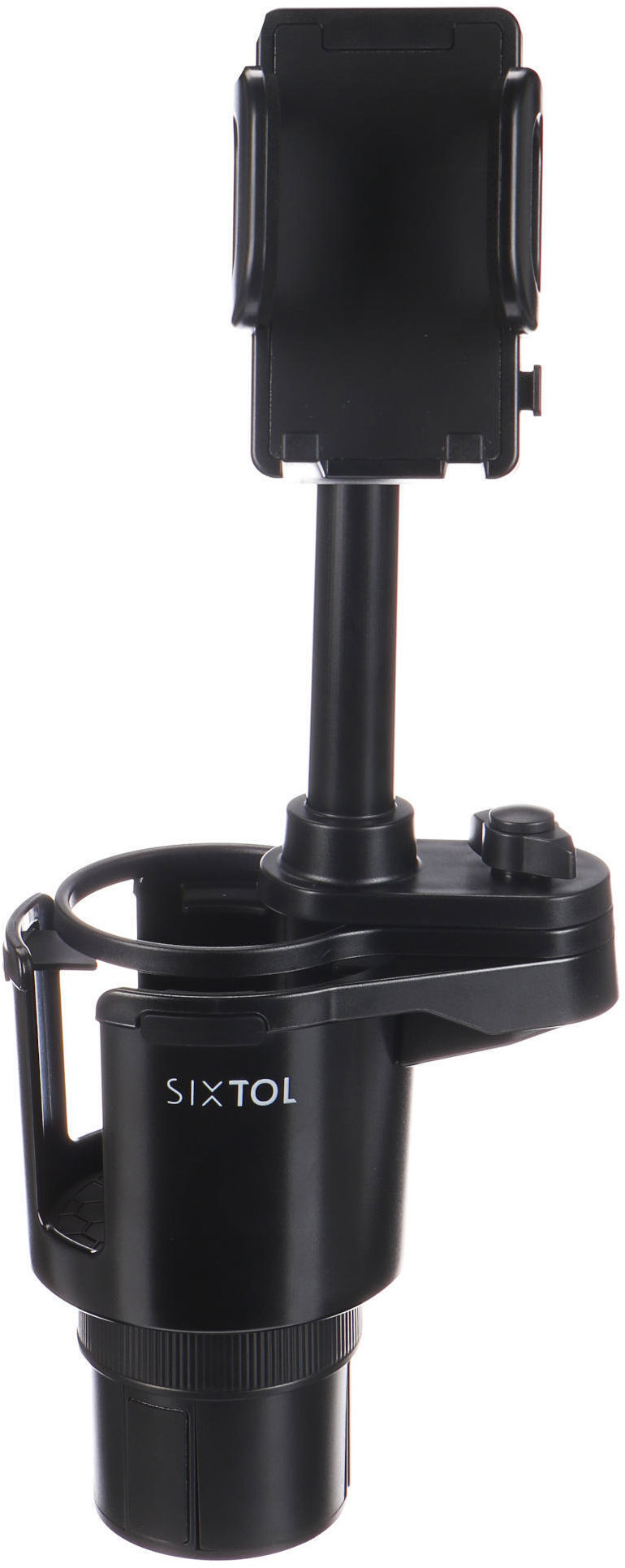 SIXTOL Multifunkční držák nápojů a mobilu do auta CAR CUP HOLDER 2