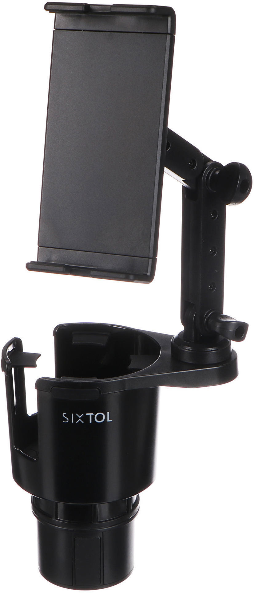 SIXTOL Multifunkční držák nápojů a mobilu do auta CAR CUP HOLDER 3