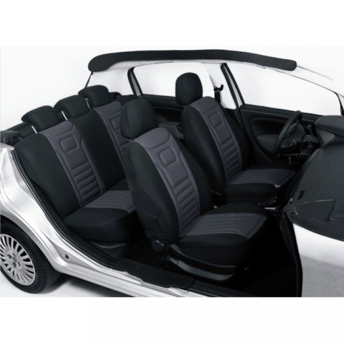 PREXIM Autopotahy CLASSIC Škoda 105/120/130, šedé