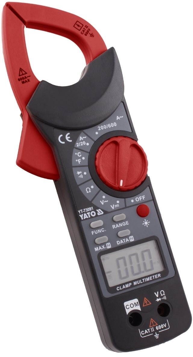 YATO Multimetr klešťový YT-73091 (2x 1,5V AAA)
