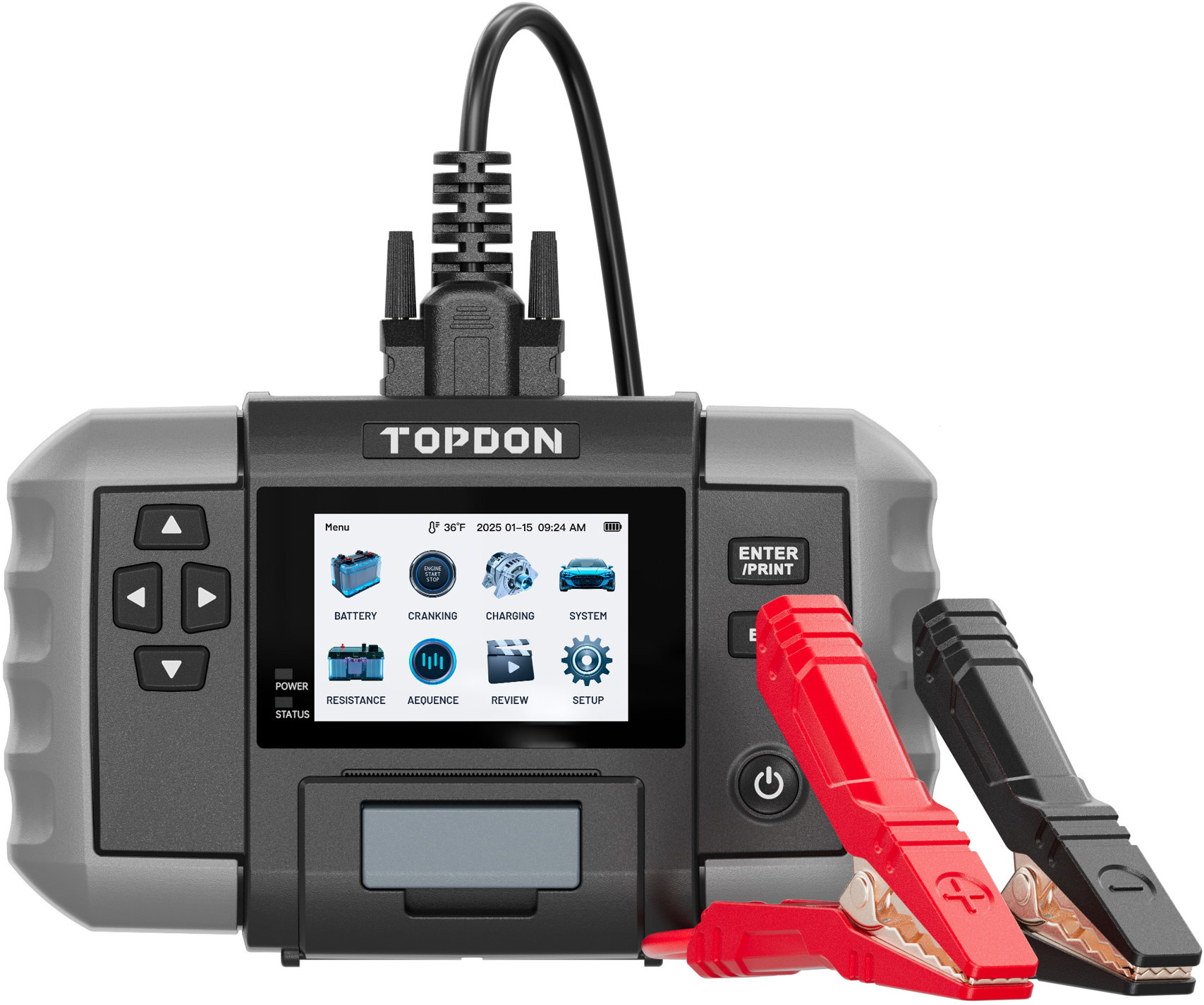 TOPDON Tester autobaterií BT600P