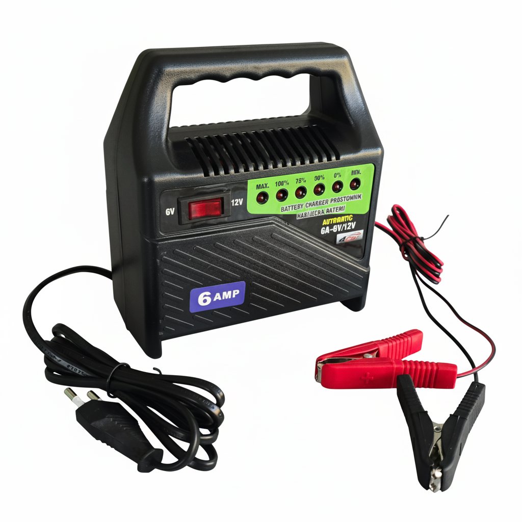 PREXIM nabíječka 6-12 V, 6 A, led indikace