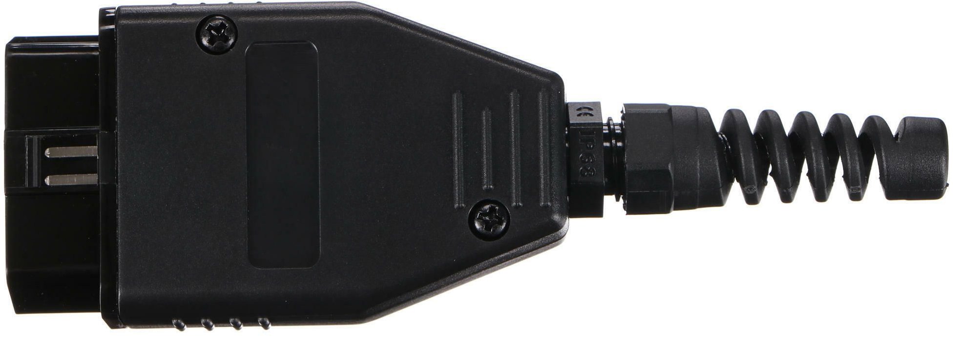 SIXTOL Zástrčka OBD-II s 16 piny pro montáž vlastního kabelu Mechanic Cable 29, černá