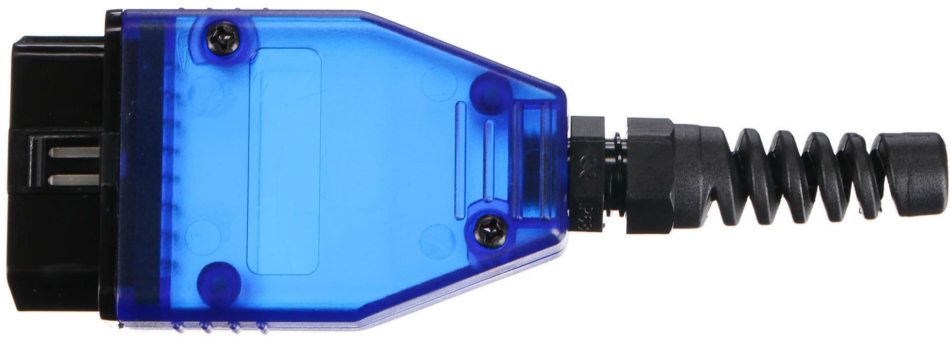 SIXTOL Zástrčka OBD-II s 16 piny pro montáž vlastního kabelu Mechanic Cable 31, modrá