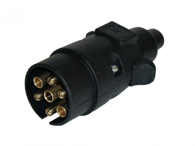 PREXIM Zástrčka 7 pin, 12/24 V provedení plast