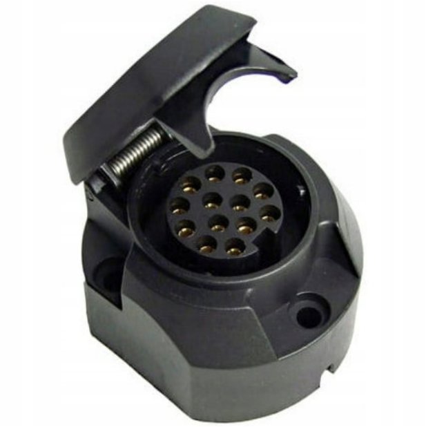 PREXIM Zásuvka 13 pin 12/24V plast