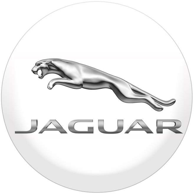 Panacea Pryskyřicové samolepky středy kol Jaguar - 4ks